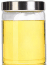 sample of gear oil glass bottles