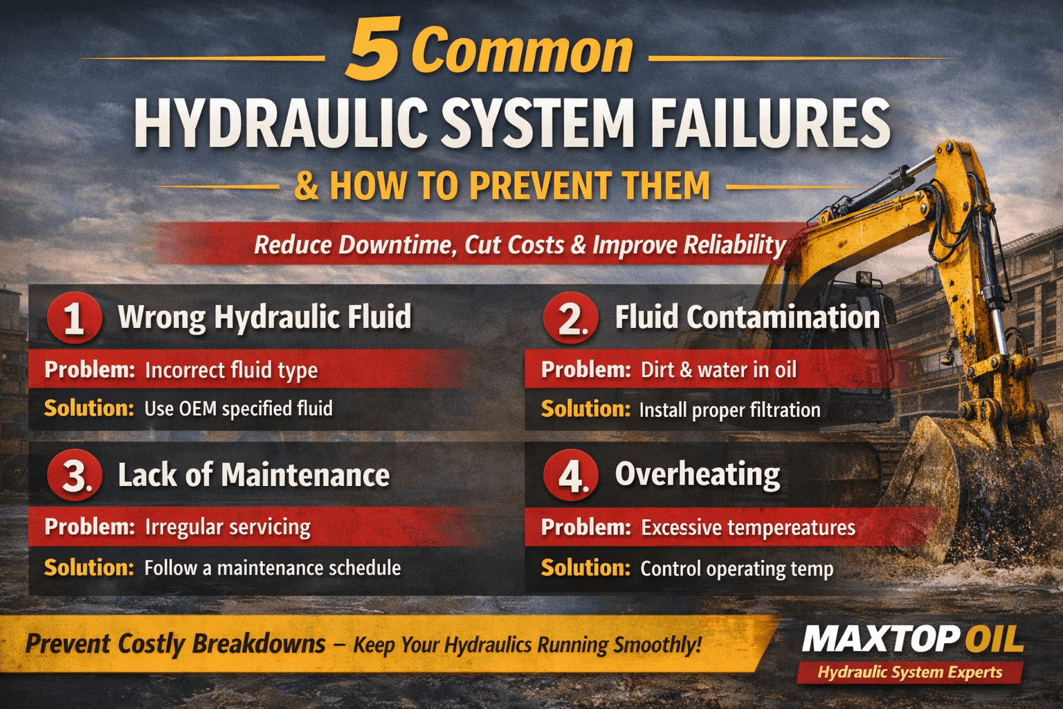 Hydraulic oil system 1