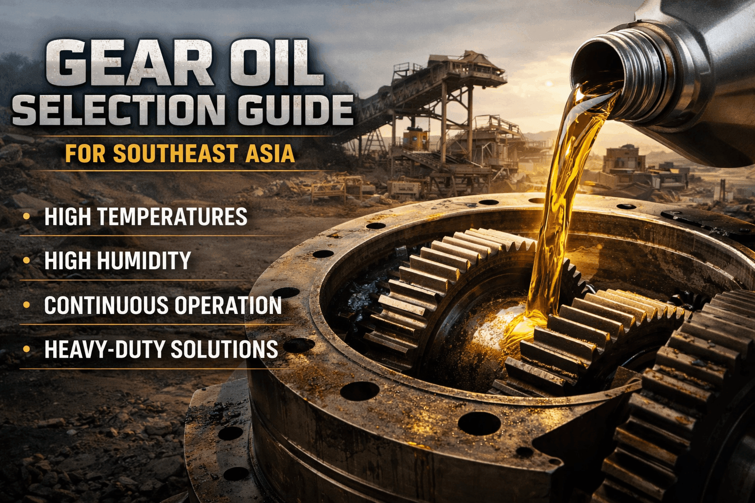 Gear Oil Selection Guide for Southeast Asia